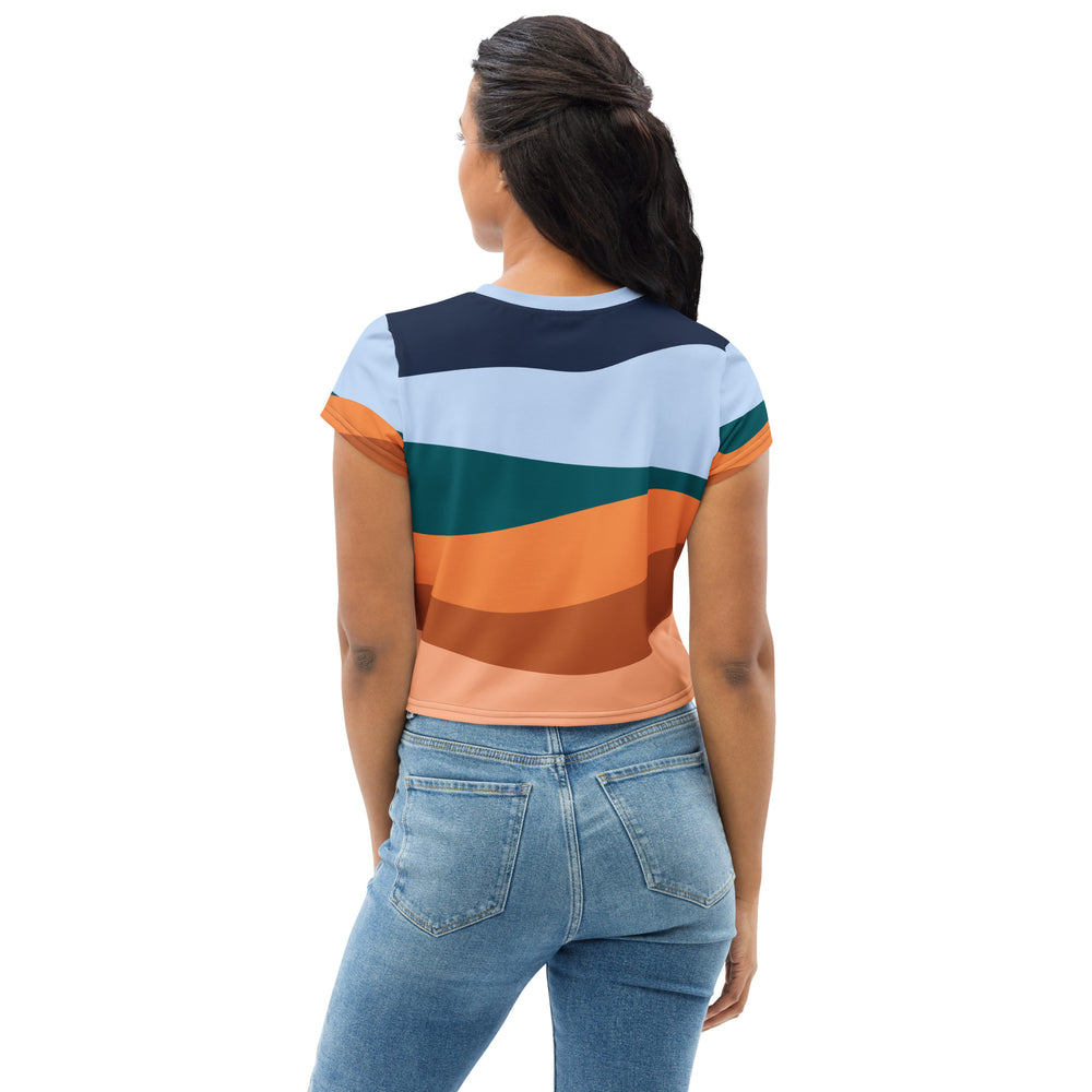 
                      
                        All-Over Print Crop Tee
                      
                    