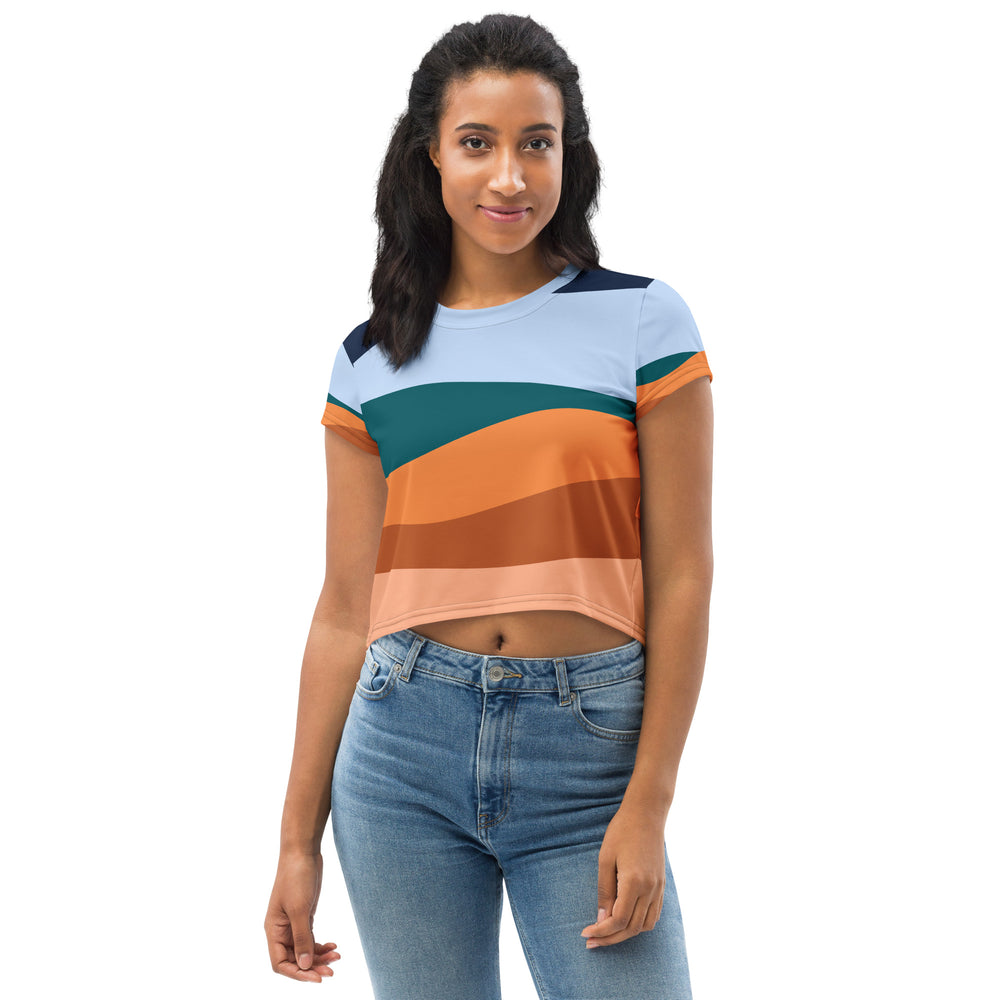 
                      
                        All-Over Print Crop Tee
                      
                    