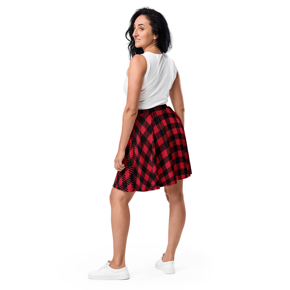 Plaid Skater Skirt